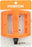 Fyxation Gates Slim Pedals - Platform, Plastic, 9/16", Orange