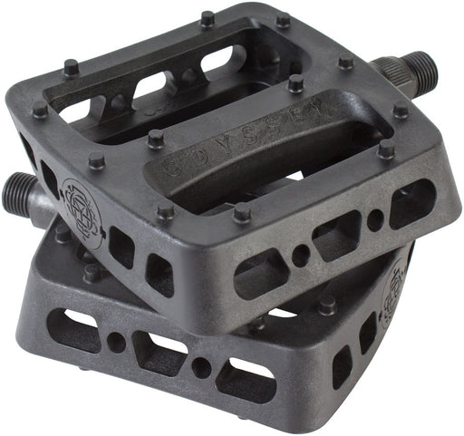 Odyssey Twisted Pro PC Pedals - Platform, Composite/Plastic, 9/16", Black