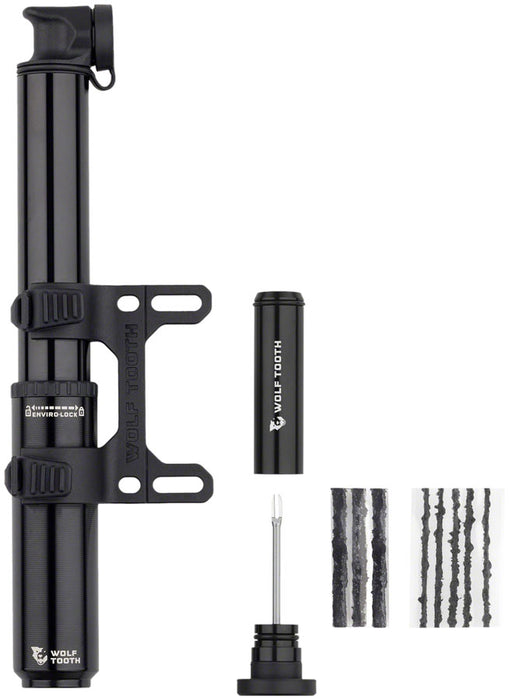 Wolf Tooth Components EnCase Pump, 85cc With Tire Plug Tool, Blk