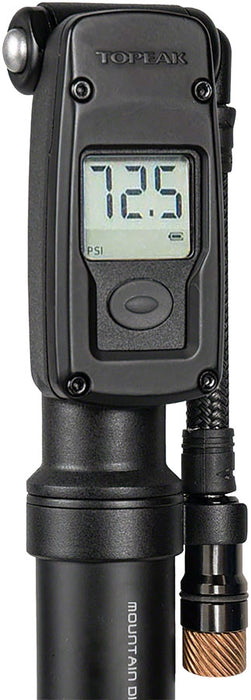 Topeak Mountain Digital 2 Stage Pump, Black