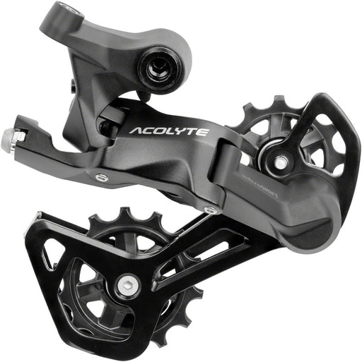 microSHIFT Acolyte RD-M5180M-B Rear Derailleur - 8 Speed, Medium Cage, Black