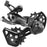 microSHIFT ADVENT RD-M6195M-B Rear Derailleur - 9 Speed, Medium Cage, Black, With Clutch
