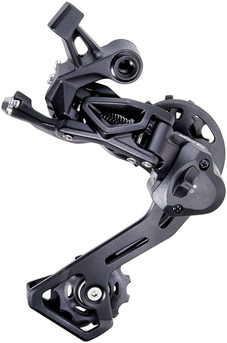 microSHIFT XLE RD-M665M Rear Derailleur - 11-Speed, Medium Cage, Black, With Clutch