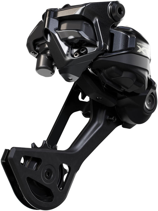 Shimano Deore XT RD-M8250-SGS Di2 Wireless Rear Derailleur - 12-Speed, Long Cage, Shadow ES, Black/Gray