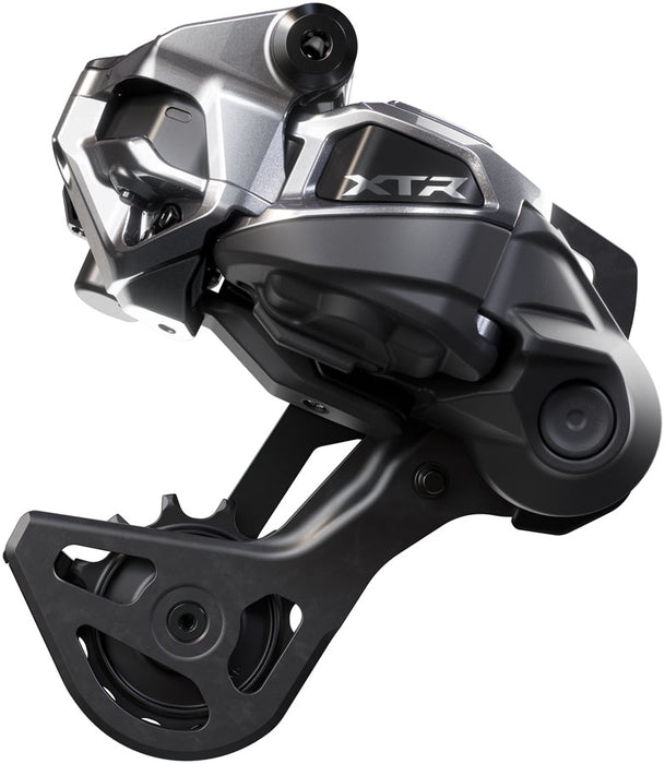 Shimano XTR RD-M9250-GS Di2 Wireless Rear Derailleur - 12-Speed, Medium Cage, Shadow ES, Black/Gray