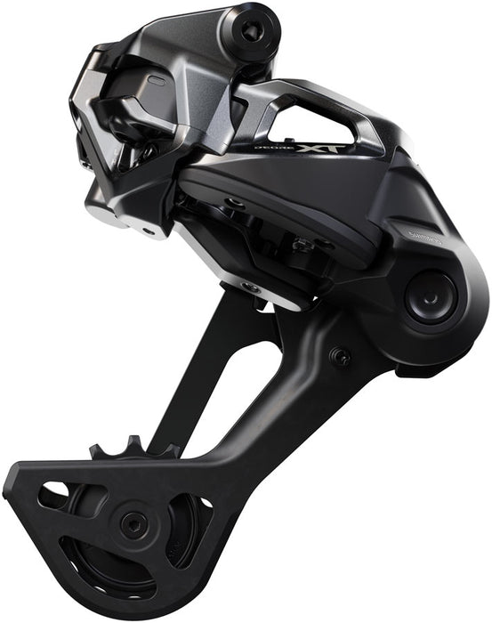 Shimano Deore XT RD-M8260-SGS-B Ebike Rear Derailleur - Di2, 11-Speed, Includes TL-EW300, Black