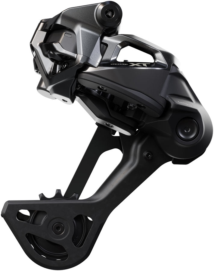 Shimano Deore XT RD-M8260-SGS-B Ebike Rear Derailleur - Di2, 11-Speed, Includes TL-EW300, Black