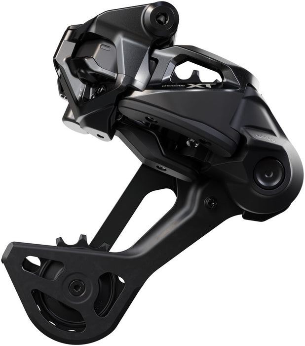 Shimano Deore XT RD-M8260-SGS-B Ebike Rear Derailleur - Di2, 12-Speed, Includes TL-EW300, Black