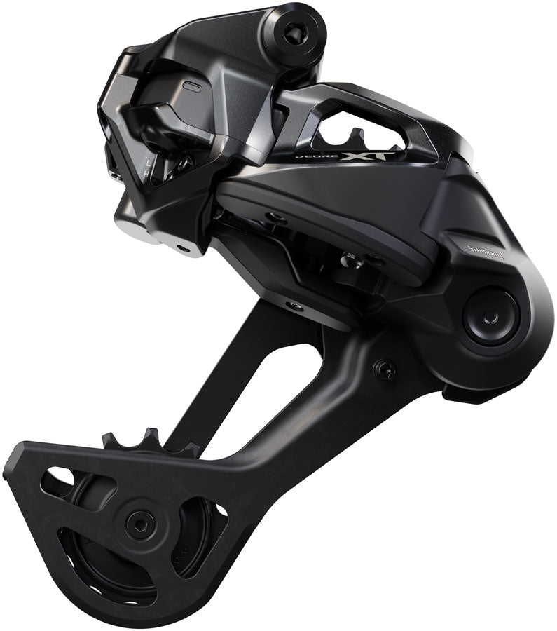 Shimano Deore XT RD-M8260-SGS-B Ebike Rear Derailleur - Di2, 12-Speed, Includes TL-EW300, Black
