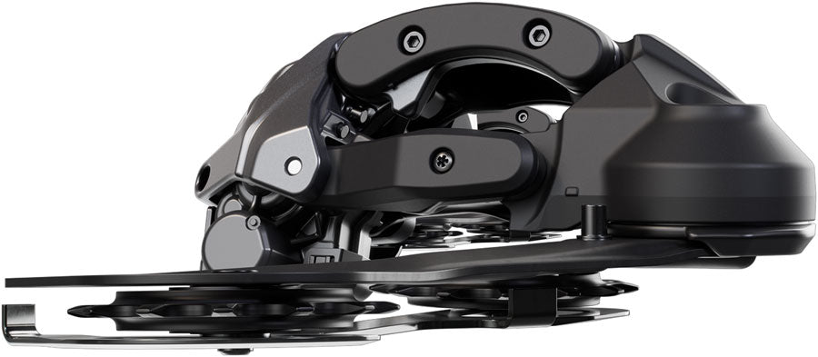 Shimano Deore RD-M6260-12 Di2 Rear Derailleur - 12-Speed, Long Cage, Shadow ES, Wired Power, For E-Bike Only, Black/Gray