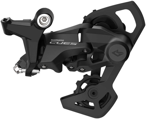 Shimano CUES RD-U4010 Rear Derailleur - 9/10-Speed, Shadow Design, Direct Attach, Short Cage, Black