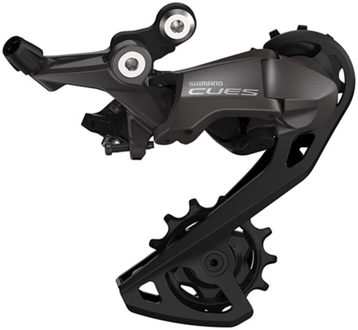 Shimano CUES RD-U6040 Rear Derailleur - 11-Speed, Shadow RD Design, Top Normal, Direct Attach, Long Cage, Black