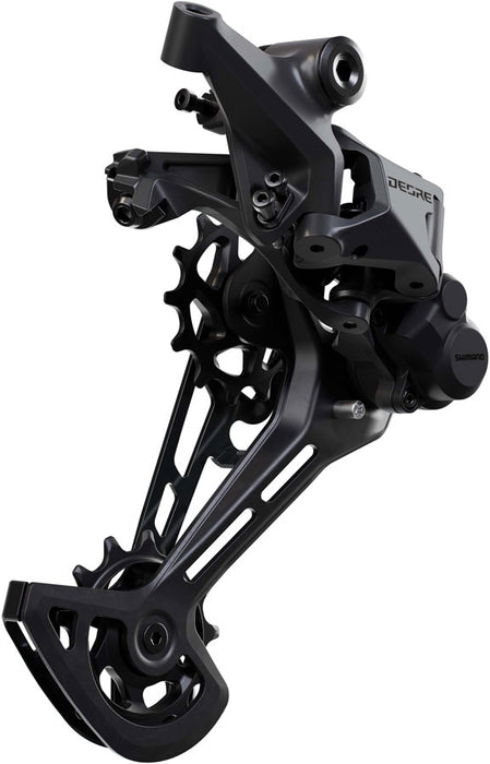 Shimano Deore RD-M6200-SGS Rear Derailleur - 12-Speed, Shadow Plus Design, Top Normal, Direct Attach, Long Cage, Black