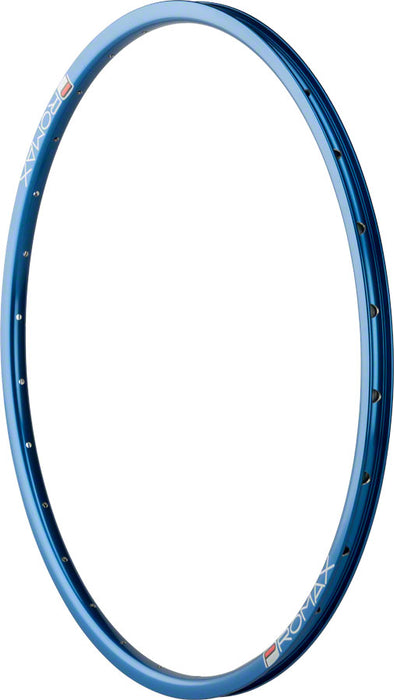 Promax RMV Rim - 20", 28H, Clincher, Blue, Front