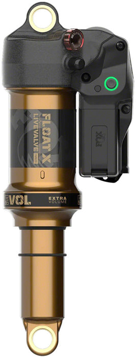 FOX FLOAT X Live Valve Neo Factory Rear Shock - Metric, 230 x 65 mm, Live Valve, EVOL LV, Kashima Coat