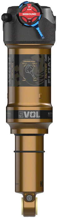 Fox Shox Float Factory Shock, Trunnion, 185x50mm, Black 972-01-548