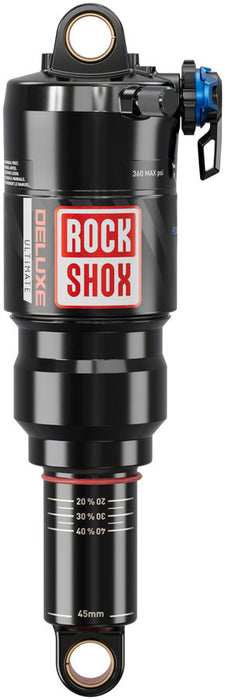 RockShox Deluxe Ultimate RCT  Rear Shock - 190 x 45mm, Linear XL, 4 Neg/0 Pos Tokens, Reb 55 / Comp 30, Lock Out 4, Standard, C2