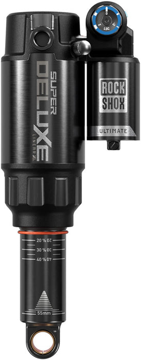 RockShox SuperDlx Ultimt RC2T Shock (185x52.5mm) Trunnion (D1)