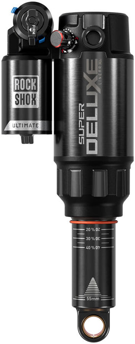 RockShox SuperDlx Ultimt RC2T Shock (205x60mm) Trunnion (D1)