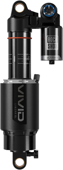 RockShox Vivid Ultimate RC2T Rear Shock - 230 x 62.5 mm, Linear XL Air, 2 Tokens, Reb 55 / Comp 34, L/O 45, Standard, D1