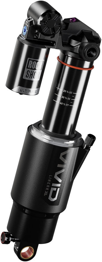 RockShox Vivid Ultimate DH RC2 Rear Shock - 225 x 75 mm, Linear XL Air, 2 Tokens, Reb 55 / Comp 34, L/O 45, Standard Trunnion, D1