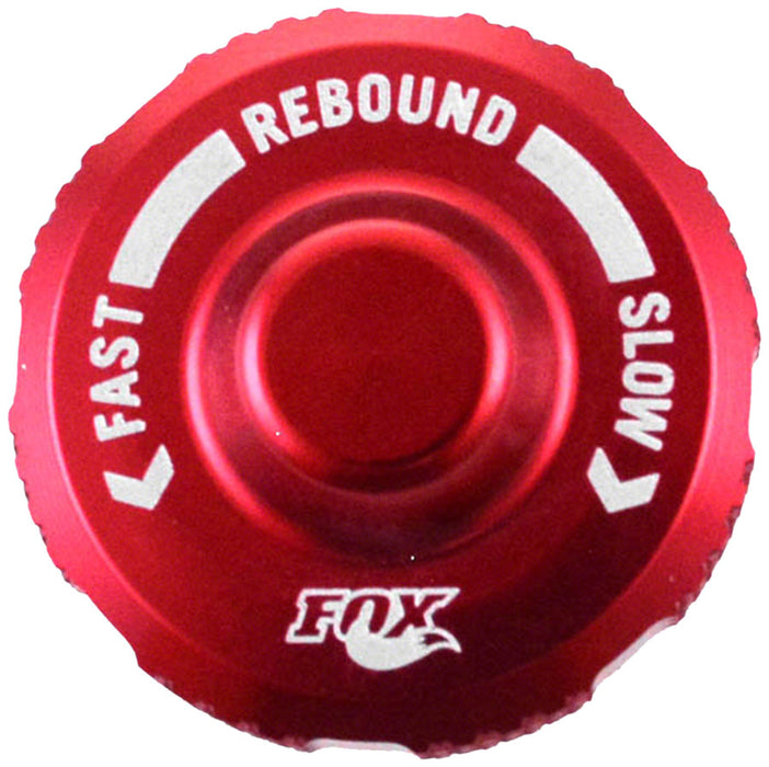 FOX Damping Adjuster Part Rebound Knob, Float DPX2, Red 210-03-254