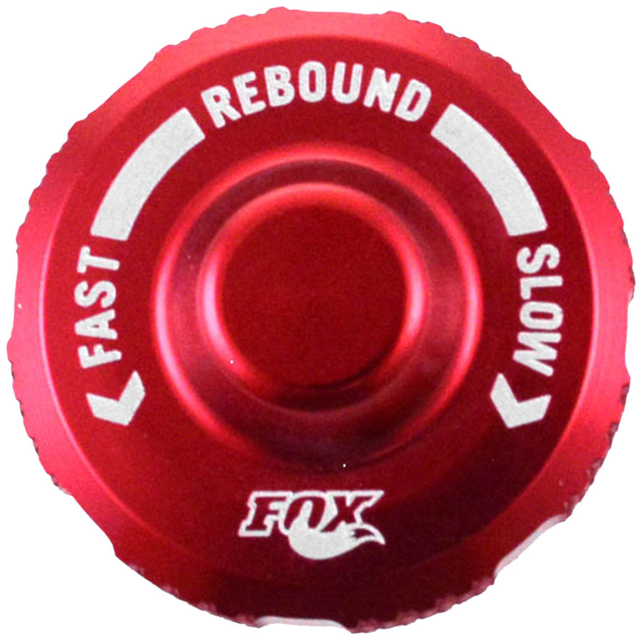 FOX Damping Adjuster Part Rebound Knob, Float DPX2, Red 210-03-254