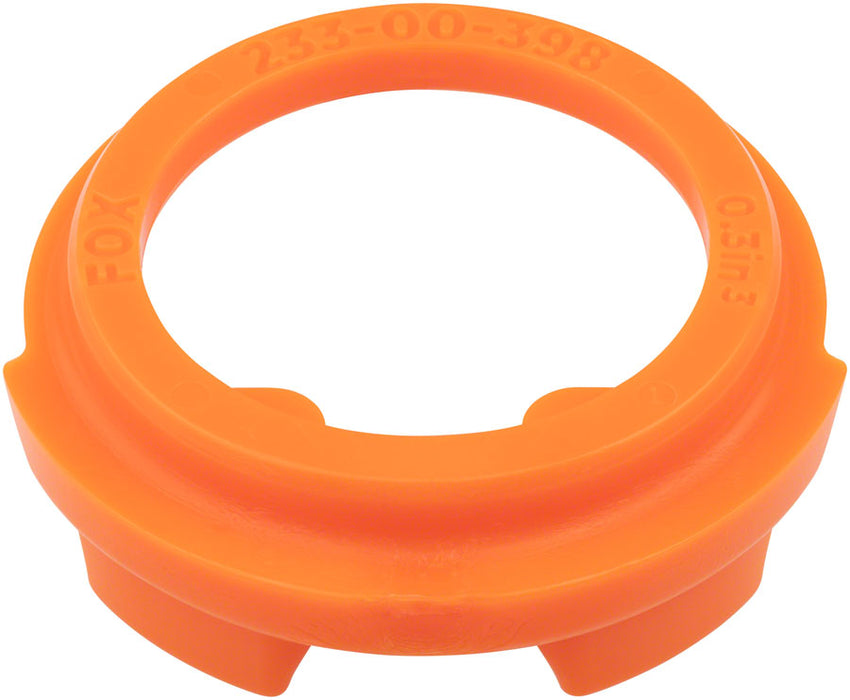 FOX Volume Spacers - Nude 5 T/TR 2022, Eyelet Chamber, 0.3in, Orange, Each