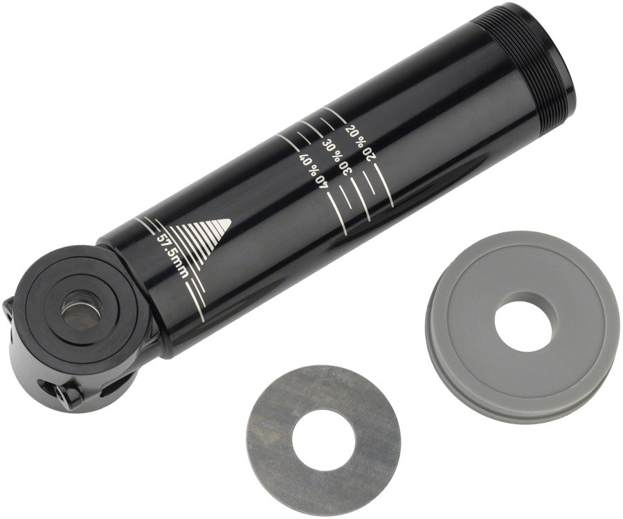 RockShox Rear Shock Damper Body - Bearing Eyelet, 57.5mm w/ Hydraulic Bottom Out, 7.5mm Travel Spacer, Super Deluxe C1+ (2023+)
