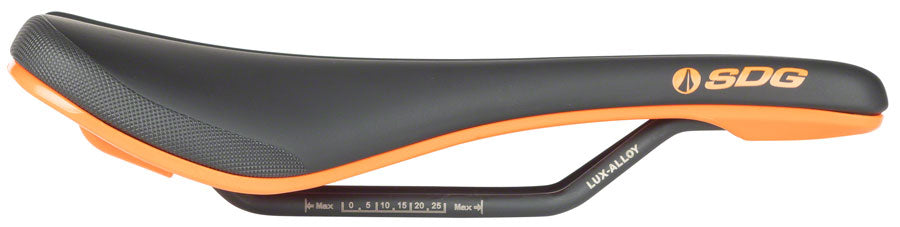SDG Bel-Air 3.0 Saddle, Lux-Alloy Rails, Orange
