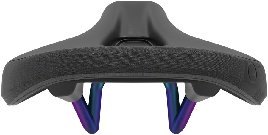 Ergon SM Enduro Comp Saddle, S/M - Stealth w/ Oil Slick Rails