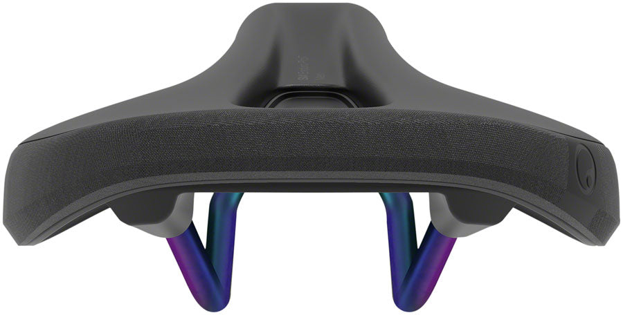 Ergon SM Enduro Comp Saddle, M/L - Stealth w/ Oil Slick Rails