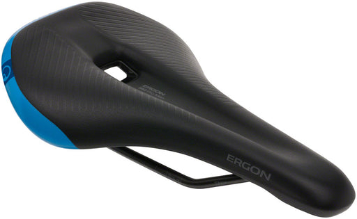 Ergon SM Pro Men's Saddle, Medium/Large - Blk/Blue