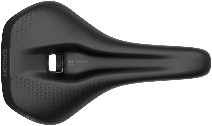 Ergon SMC Men's Sport Gel Saddle, Medium/Large - Stealth