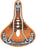 Brooks B17 Carved Saddle - Steel, Honey