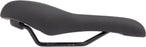 MSW Men's Saddle - Memory Foam, Soft Touch Cover, Steel, Black