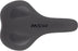 MSW Men's Saddle - Memory Foam, Soft Touch Cover, Steel, Black