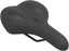 MSW Men's Saddle - Memory Foam, Soft Touch Cover, Steel, Black