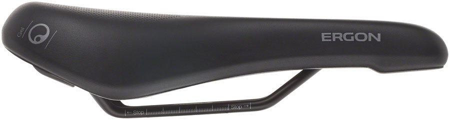 Ergon ST Gel Saddle - Chromoly, Balck, Men's, Small/Medium