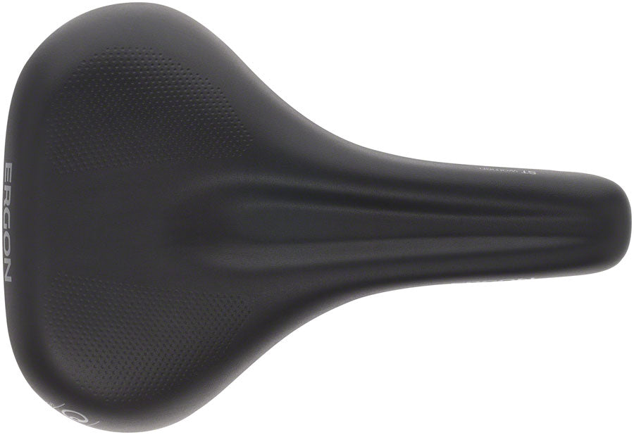 Ergon ST Gel Saddle - Chromoly, Black, Women's, Medium/Large