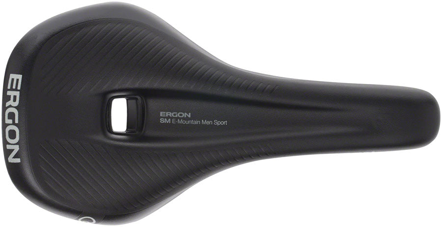 Ergon SM E-Mountain Sport Men's Saddle, S/M - Black