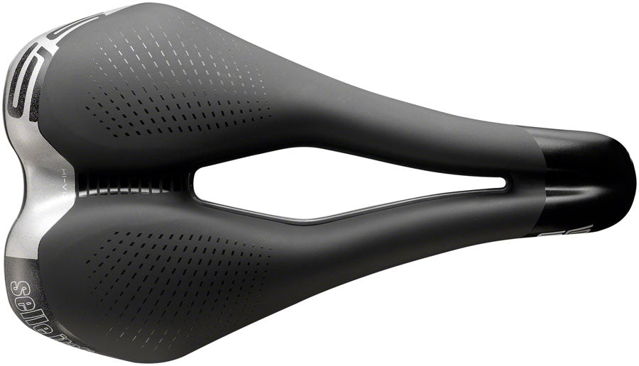 Selle Italia S 5 Superflow L, FeC Alloy Rail, Soft-Tek, Black