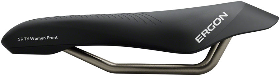 Ergon SR Tri Women's Saddle, Front, Black
