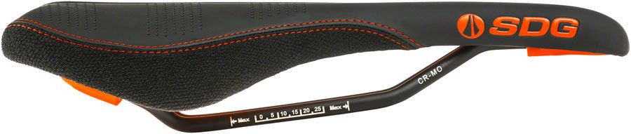SDG Radar Mtn Saddle, CrMo Rails - Orange/Black