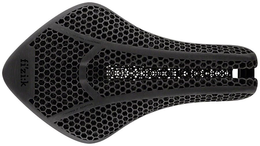 Fizik Transiro Aeris Long Distance R1 Adaptive Saddle - Carbon, 135mm, Black