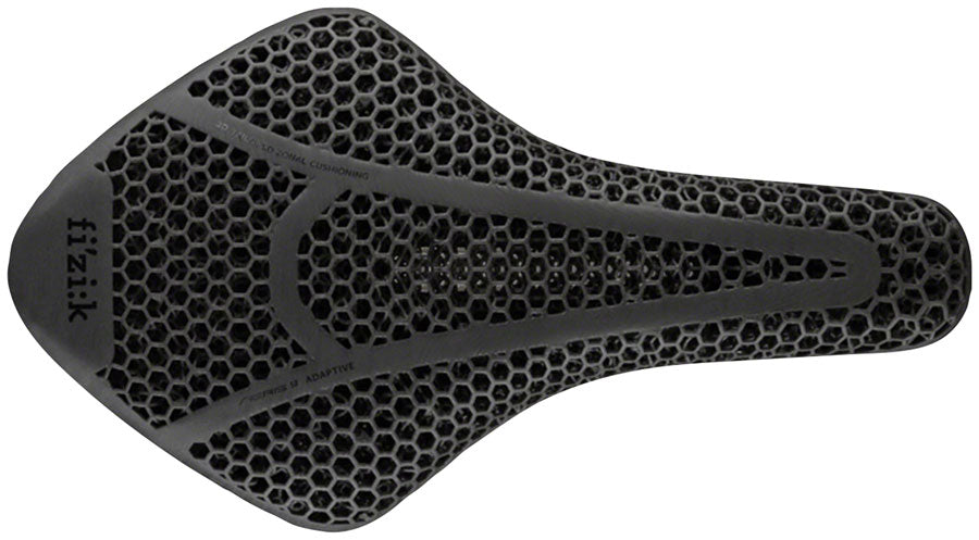 Fizik Transiro Aeris Short Distance R1 Adaptive Saddle - Carbon, 135mm, Black