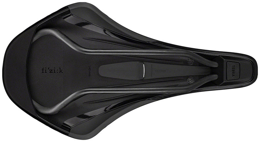 Fizik Terra Argo X1 Saddle - Carbon, 140mm, Black