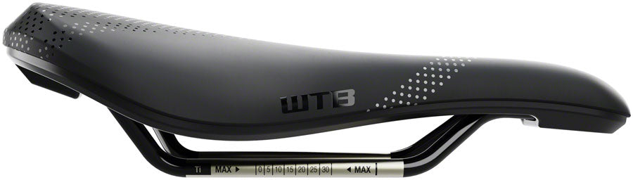 WTB Solano Wide Fusion Form Titanium Black Saddle