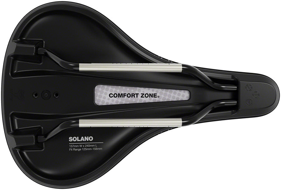 WTB Solano Wide Fusion Form Titanium Black Saddle
