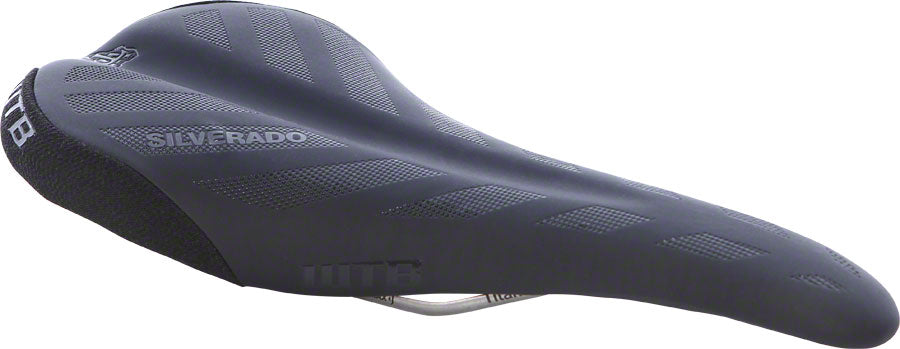 WTB Silverado Team Saddle: Titanium Rails Black/Gloss Black